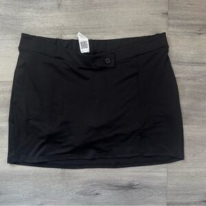SHEIN Black Mini Skort